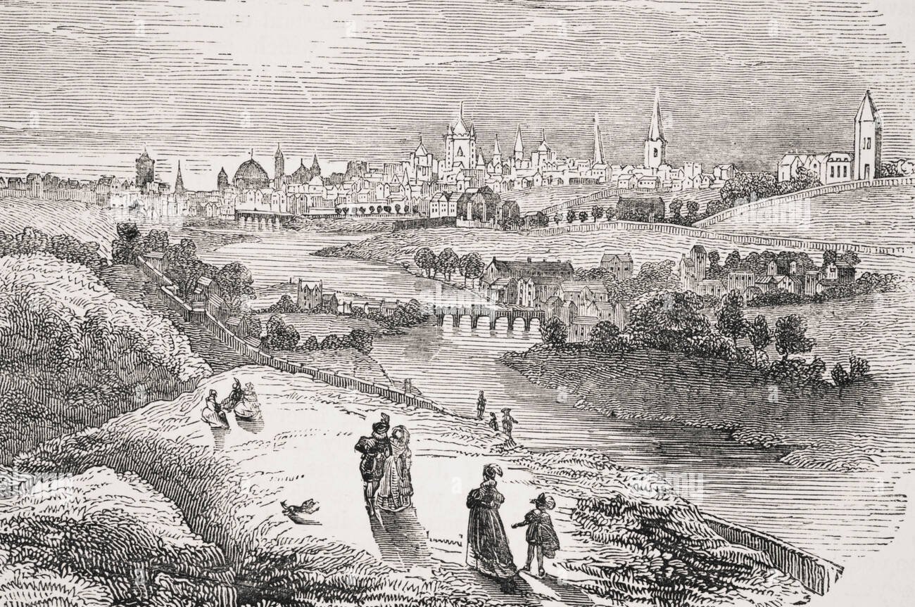 Dublin Map | Huguenots in Ireland
