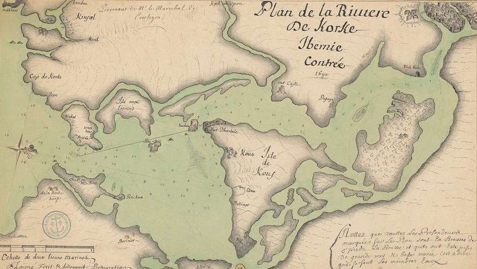 Cork Map | Huguenots in Ireland